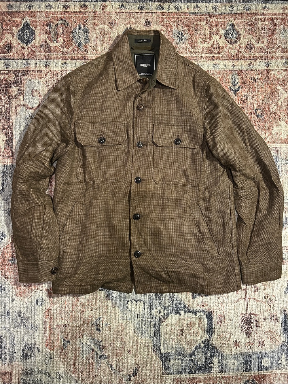 Italian Linen Over Shirt
